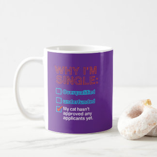 Waarom ik single ben koffiemok