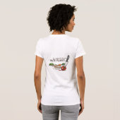 Waarom ik vegetariër ben t-shirt (Achterkant volledig)