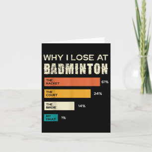 Waarom ik verlies met badminton Het racketveld  Kaart