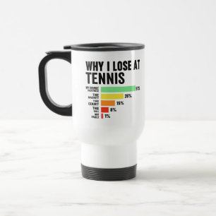 Waarom ik verlies met tennis Grappig tennis voor Reisbeker