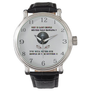 Waarom is gazon kommen beter dan bowlen, horloge