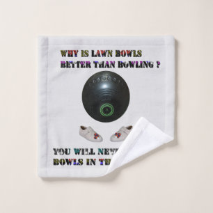 Waarom is gazon kommen beter dan bowlen, washandje