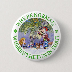 WAAROM IS HET NORMAAL? RONDE BUTTON 5,7 CM