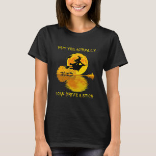 Waarom kan ik eigenlijk een tikje halloween rijden t-shirt