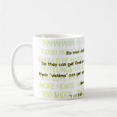 Waarom? Koffiemok (Links)