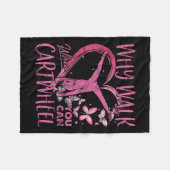 Waarom loop je als je gymnastiekgymnastiek kan car fleece deken (Voorkant (Horizontaal))