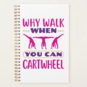 Waarom lopen als je een draai kan maken planner (Voorkant)