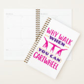 Waarom lopen als je een draai kan maken planner (Display)