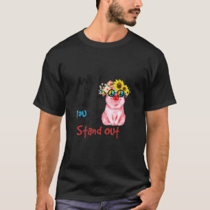 Waarom pas je in toen je geboren werd om uit te ko t-shirt