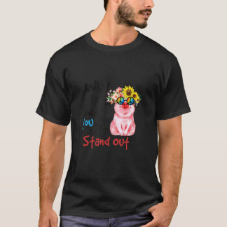 Waarom pas je in toen je geboren werd om uit te ko t-shirt