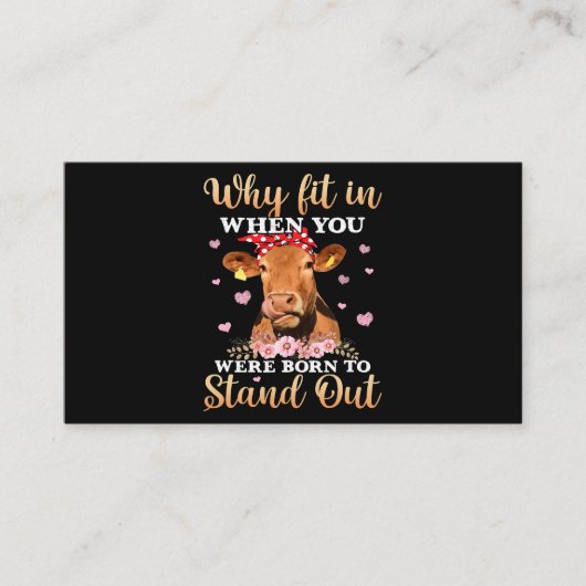 Waarom past u aan bij uw geboorte om uit te stappe visitekaartje (Voorkant)