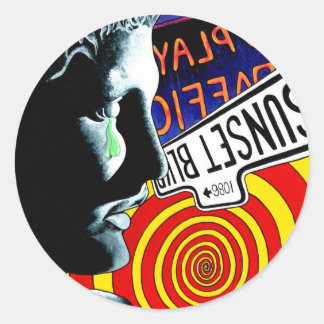 "WAAROM" RONDE STICKER