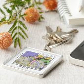 Waarom Scarecrows Divorce Funny Sleutelhanger (Zijkant)