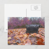 Waarom schrijf je me niet? briefkaart (Voorkant / Achterkant)