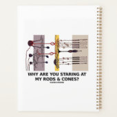 Waarom staar je naar mijn rijen en tegels? planner (Achterkant)