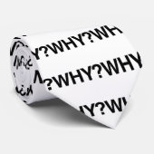 WAAROM? Stropdas. Ideaal voor leraar en professore Stropdas (Opgerold)