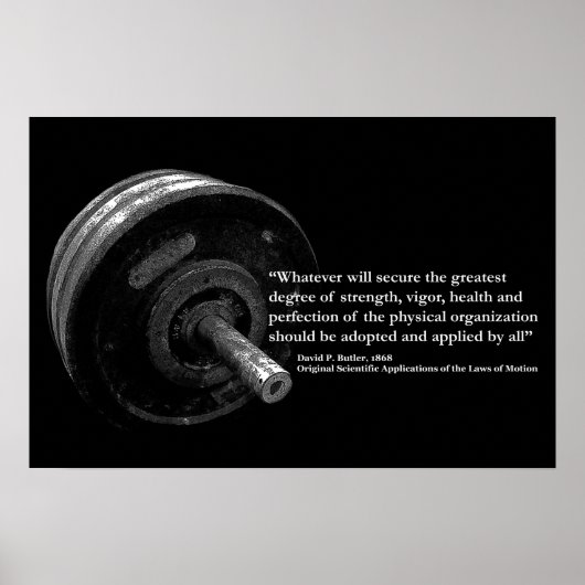 Waarom trainen? poster (Voorkant)