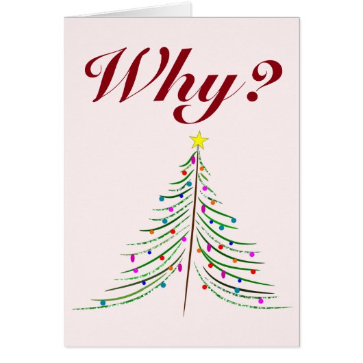 Waarom? Waarom moet het opnieuw Kerstmis zijn? (Voorkant)