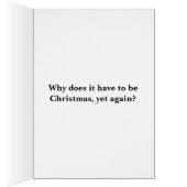 Waarom? Waarom moet het opnieuw Kerstmis zijn? (Binnen (Rechts))