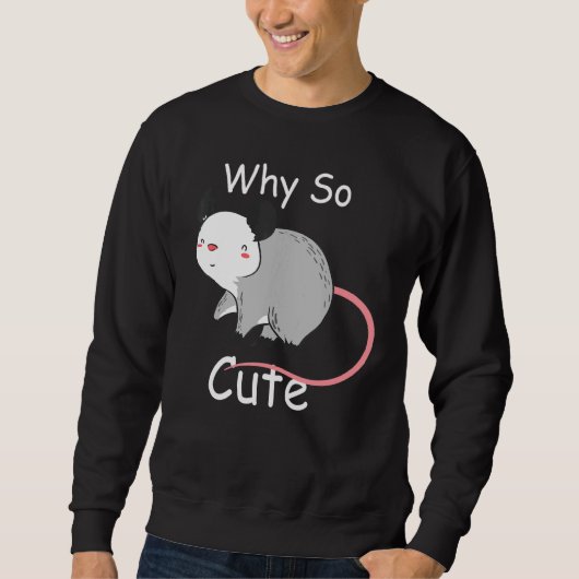 Waarom zo Possum Graphic Trui (Voorkant)