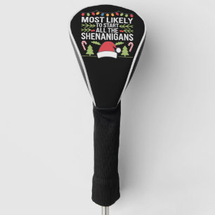 Waarschijnlijk beginnen alle Shenanigans grappig Golfheadcover