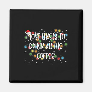 Waarschijnlijk Drink de koffiematchin Magneet