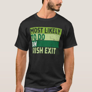 Waarschijnlijk een Ierse afslag St Patricks Day T-shirt