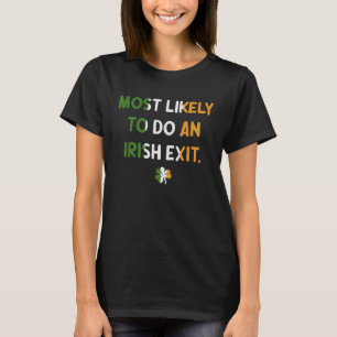 Waarschijnlijk een Ierse afslag St Patrick's Sham T-shirt
