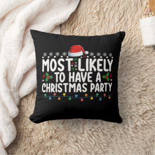Waarschijnlijk een kerstfeestfamilie te hebben kussen
