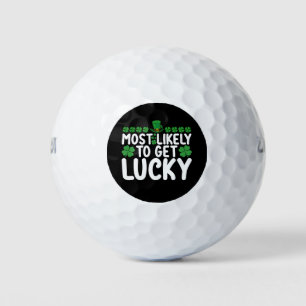 Waarschijnlijk krijgt u geluk St Patrick's Day Iri Golfballen