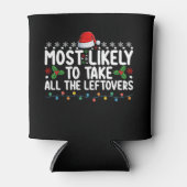 Waarschijnlijk nemen we alle restjes kerst blikjeskoeler (Voorkant)