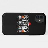 Waarschijnlijk om alle kerstcadeaus terug te geven Case-Mate iPhone case (Achterkant (horizontaal))