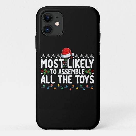 Waarschijnlijk om alle speelgoedkerst te monteren Case-Mate iPhone case (Achterkant)