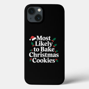 Waarschijnlijk om kerstkoekjes te bakken Familie iPhone 13 Hoesje