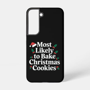 Waarschijnlijk om kerstkoekjes te bakken Familie Samsung Galaxy Hoesje