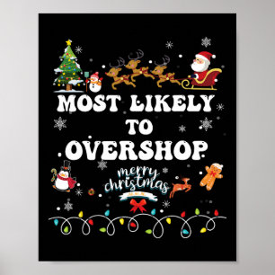 Waarschijnlijk om te overshoppen met familie beman poster