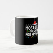 Waarschijnlijk om te snuffelen voor Cadeaus Kerstm Koffiemok (Voorkant links)