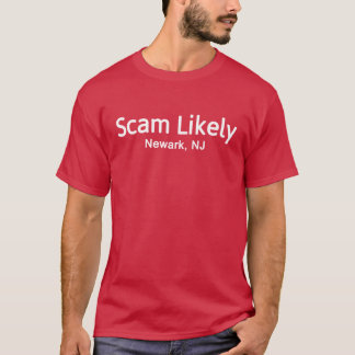 Waarschijnlijk Oplichting Newark NJ leuk T-shirt