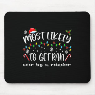 Waarschijnlijk overreden door een rendierfamilie C Muismat