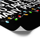 Waarschijnlijk te veel Afbeeldingen kerst Fa Poster (Hoek)