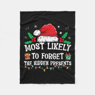 Waarschijnlijk vergeten we de verborgen Cadeaus fa Fleece Deken
