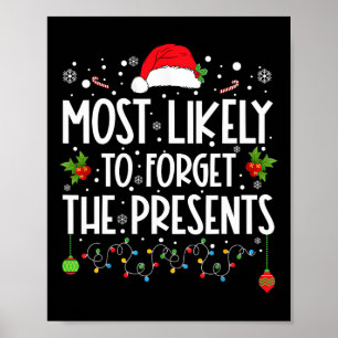 Waarschijnlijk vergeten we de verborgen Cadeaus fa Poster