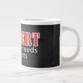 Waarschuwen Extra Grote Mok (Rechts)