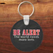 Waarschuwen Sleutelhanger (Voorkant)