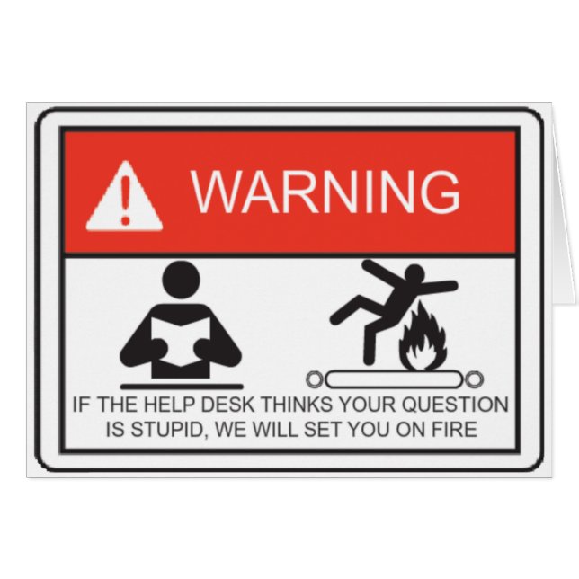 WAARSCHUWING (Voorkant Horizontaal)