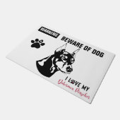 Waarschuwing: 24 x 36-inch deurmat (Schuin)