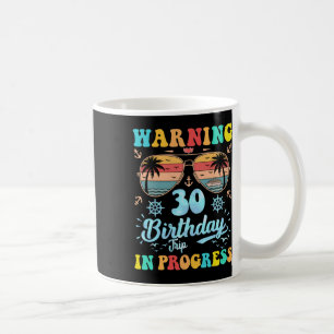 Waarschuwing 30e Verjaardagstrip Aan De Gang Funny Koffiemok