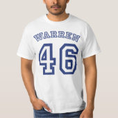 WAARSCHUWING 46 T-SHIRT (Voorkant)