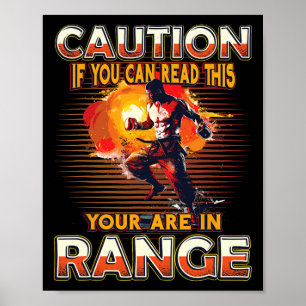 Waarschuwing Als Je Dit Kunt Lezen Ben Je Binnen B Poster