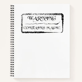 Waarschuwing: bevat magie notitieboek